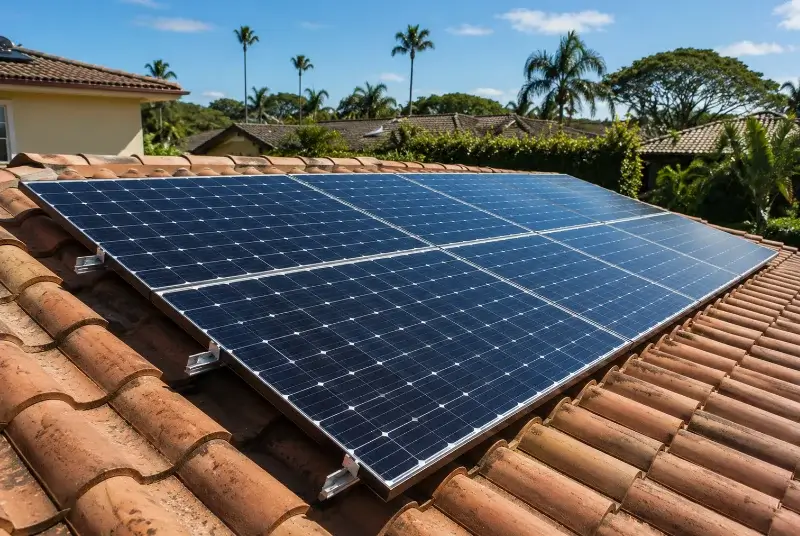 Installation de panneaux solaires à Bassy